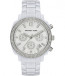 Watch strap Michael Kors MK5822 Plastic White 18mm