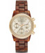 Watch strap Michael Kors MK6346 Steel Brown 18mm