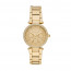 Watch strap Michael Kors MK6351 Steel Gold plated
