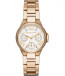 Watch strap Michael Kors MK6449 Steel Rosé 18mm
