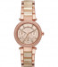 Watch strap Michael Kors MK6512 Steel Beige 16mm