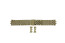 Watch strap Michael Kors MK8281 Steel Gold toned 22mm