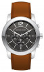 Watch strap Michael Kors MK8432 Leather Brown 24mm