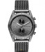 Watch strap Michael Kors MK8463 Steel Anthracite grey 22mm