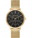 Watch strap Michael Kors MK8690 Steel Gold plated 20mm
