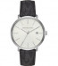 Watch strap Michael Kors MK8763 Leather Anthracite grey 20mm