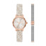 Watch strap DKNY NY6605SET Milanese Bi-color 12mm