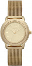 Watch strap DKNY NY8553 Steel Gold plated
