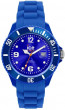 Watch strap Ice Watch S1.BE.S.S.09 Silicone Blue 17mm