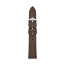 Watch strap Fossil S181341 Leather Brown 18mm