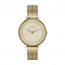 Watch strap Skagen SKW2333 Steel Gold plated 14mm