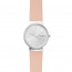 Watch strap Skagen SKW2753 Leather Pink 12mm