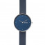 Watch strap Skagen SKW2812 Leather Blue 16mm