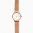 Watch strap Skagen SKW2826 Milanese Rosé 12mm