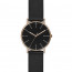 Skagen watch strap SKW6401 Leather Black 20mm