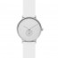 Watch strap Skagen SKW6520	 Silicone White 20mm