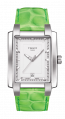 Watch strap Tissot T0613101603103A / T610031371 Leather Green