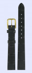 Watch strap Tissot T71211421A.T600013347 Leather Black 12mm