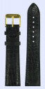 Watch strap Tissot T600019693 Crocodile skin Black 21mm
