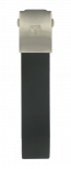 Watch strap Tissot T603013676 Rubber Black