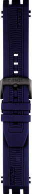 Watch strap Tissot T1154173704100 / T603041961 Rubber Blue