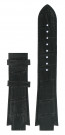 Watch strap Tissot T60152113A / T610014537 Leather Black 13mm
