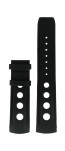 Watch strap Tissot T044-430-26-051-00 / T610029600 Leather Black 21mm