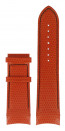 Watch strap Tissot T600030665 Leather Orange