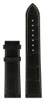 Watch strap Tissot T0636171603700A / T610031126 Leather Brown 20mm