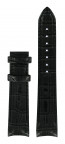 Watch strap Tissot T600031398 Leather Black 18mm