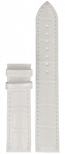 Watch strap Tissot T610032784.XL Leather White 19mm