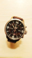 Watch strap Tommy Hilfiger TH1971141341 / TH-197-1-14-1341 / TH679301511 Leather/Plastic Brown