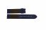 Watch strap Breil TW1736 Leather Blue 20mm