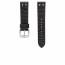 TW Steel watch strap TWB1300 Leather Black 22mm + black stitching