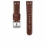 TW Steel watch strap TWS21 Leather Brown 22mm + white stitching