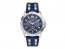 Guess watch strap W0366G2 Silicone Blue 23mm