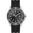 Watch strap Guess W1109G1 / Crew Rubber Black 22mm