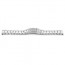 Watch strap YI09 Metal Silver 24mm