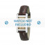 Armani watch strap AR-0125 Croco leather Brown 18mm 