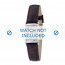 Armani watch strap AR-0205 Croco leather Dark brown 14mm 