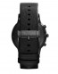 Armani watch strap AR2461 Leather Black 24mm