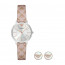 Armani watch strap AR80007 Leather Pink