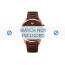 Armani watch strap AR5890 Steel/Silicone Brown 23mm
