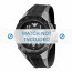 Armani watch strap AR0665 Rubber Black