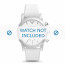 Armani watch strap AR1054 Silicone White 20mm