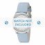 Armani watch strap AR1914 Leather Light blue 16mm