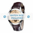 Armani watch strap AR4638 Leather Brown 22mm + brown stitching