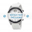 Armani watch strap AX-1225 Silicone White 22mm 