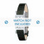 Burberry watch strap BU1001 Leather Black