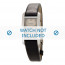 Burberry watch strap BU1053 Smooth leather Black